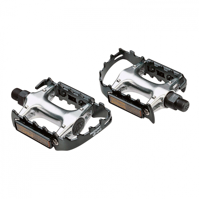 Pedale BBB MountsiGo BPD-150, ax CroMo, aluminiu negre [1]