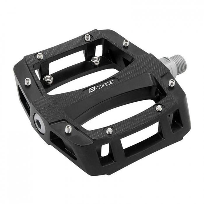 Pedale FORCE BMX/Downhill aluminiu negre [1]