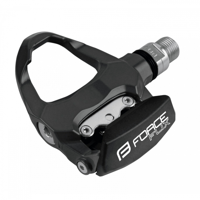 Pedale SPD FORCE Flix compatibile Look KEO, aluminiu negre [1]