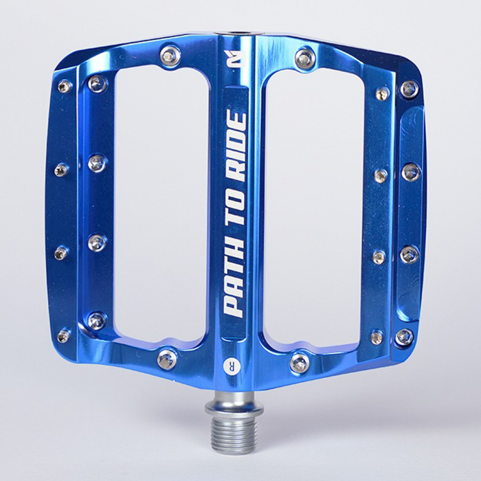 Pedale P2R Flatman 90 ETD, 3SB, aluminiu, albastru [2]