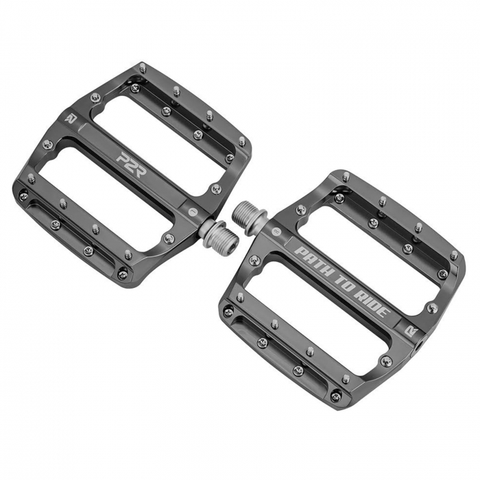 Pedale P2R Flatman 90 ETD, 3SB, aluminiu, gri [1]
