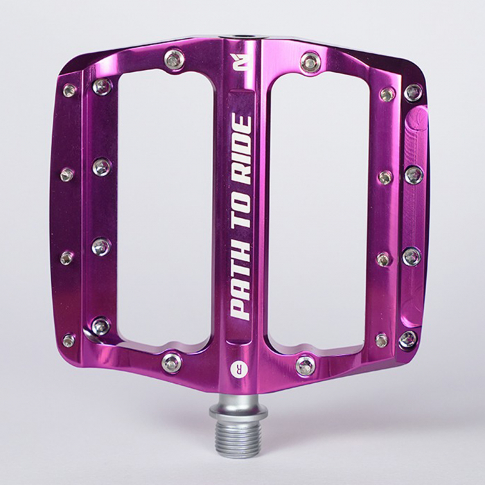 Pedale P2R Flatman 90 ETD, 3SB, aluminiu, mov [2]