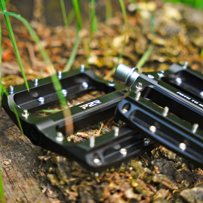Pedale P2R Flatman 90 ETD, 3SB, aluminiu, negru [2]