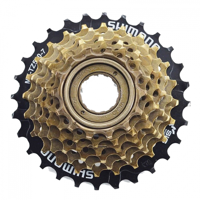 Pinioane filetate SHIMANO Tourney MF-TZ500-7, 14T-28T, Mega Range, 7 viteze [1]