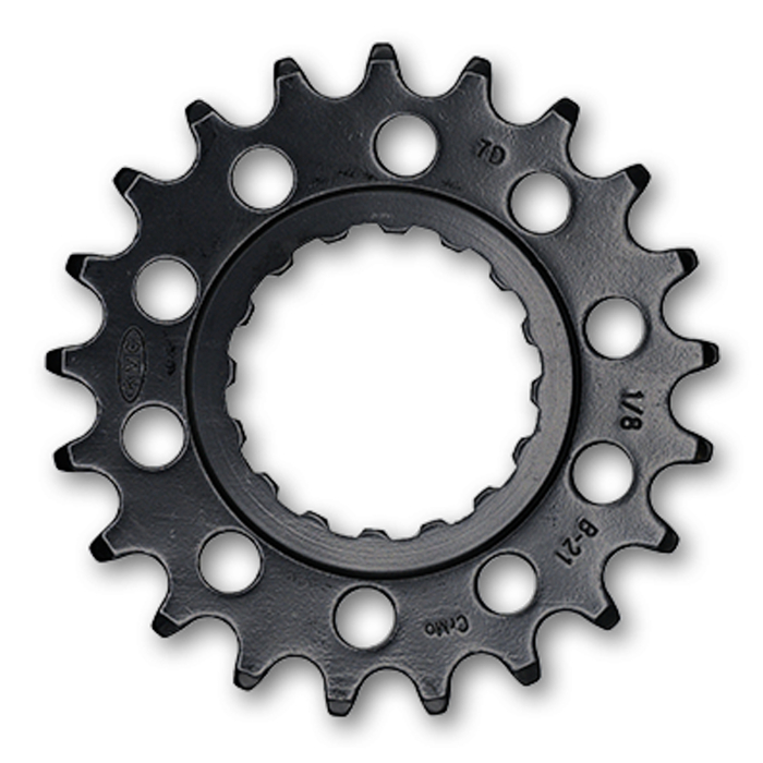 Pinion KMC pentru Bosch, Cr-Mo, 1/8", negru [1]