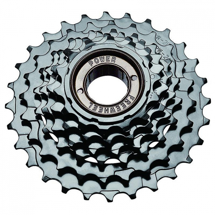 Pinioane pe filet POWER Friction FW-6SI, 6 viteze, 14-28T, maro [1]