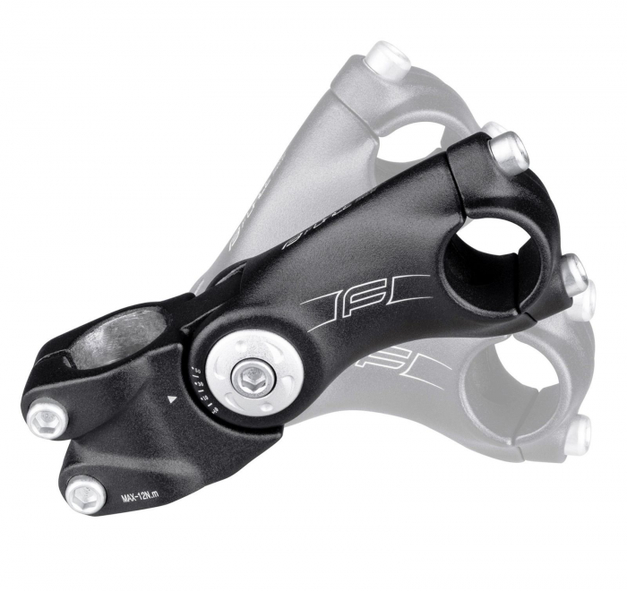 Pipa FORCE 6.2 25.4/120 mm, ajustabila, aluminiu negru mat [2]