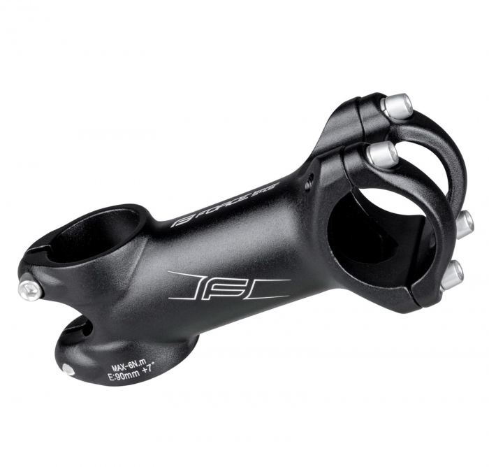 Pipa FORCE Basic 4.6 31.8/100 mm aluminiu negru mat [1]