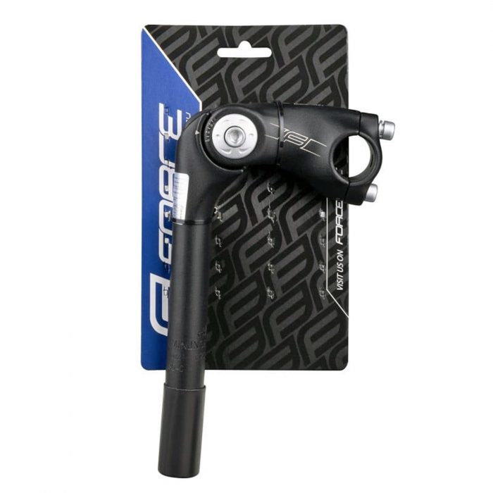 Pipa FORCE S6.1 1 25.4/90 mm reglabila, aluminiu neagra [5]