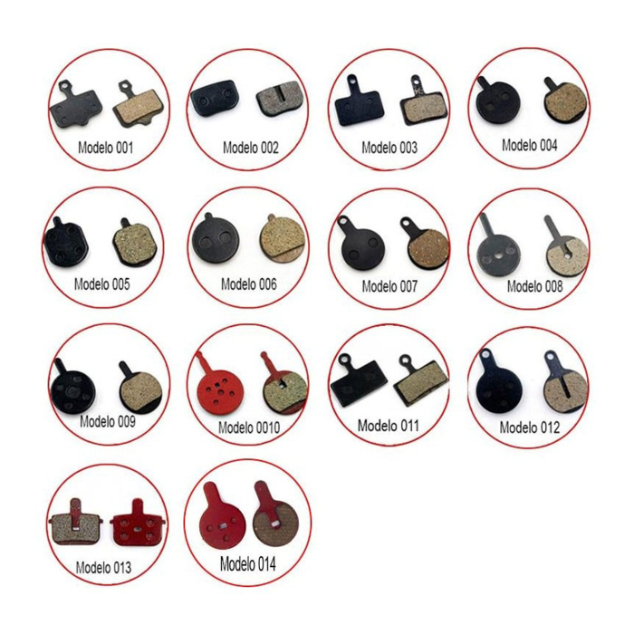 Placute frana FIVESTARS, din rasina, pentru trotinete [5]