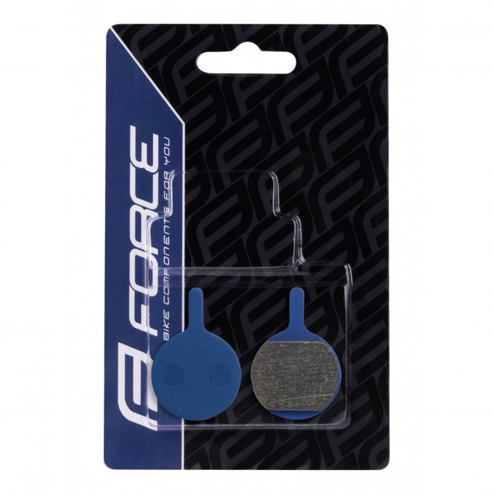 Placute frana polimerice FORCE compatibile AVID Trail/Guide Fe, cu arc [2]