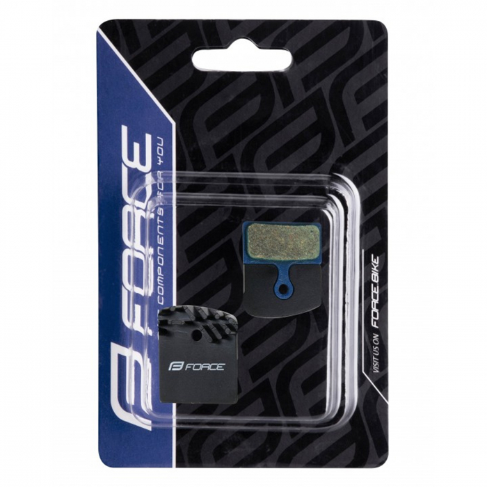Placute frane semi-metalice FORCE compatibile frane SHIMANO XT/XTR Fe, cu racire [2]