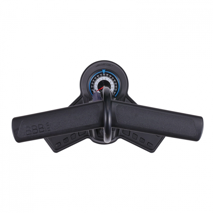 Pompa podea cu manometru BBB BFP-25 AirStrike TwistHead negru [2]