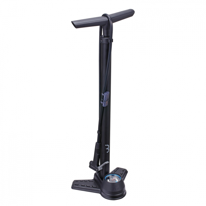 Pompa podea cu manometru BBB BFP-25 AirStrike TwistHead negru [1]