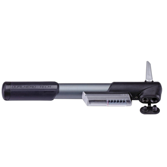 Mini pompa BBB BMP-57 WindGun S, cu manometru, gri [5]