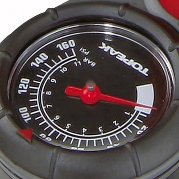 Pompa podea TOPEAK Joeblow Maxhp TJB-M2R, rosu/negru [3]