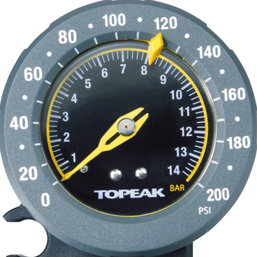 Pompa Podea Topeak Joeblow Race - Alb-Negru [5]