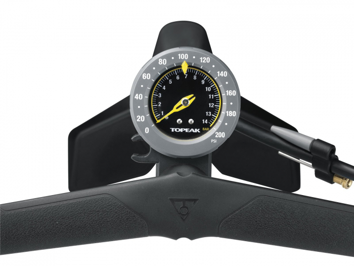 Pompa Podea Topeak Joeblow Race Tjb-Rc1R - Rosu-Alb [2]