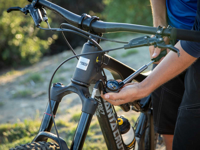 Pompa suspensii TOPEAK Pocketshock DXG TPSDXG-1, negru/argintiu [3]