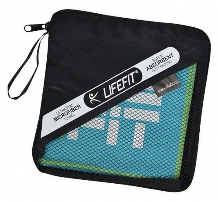 Prosop fitness LIFEFIT Quick Dry, 105x175 cm, bleu [4]