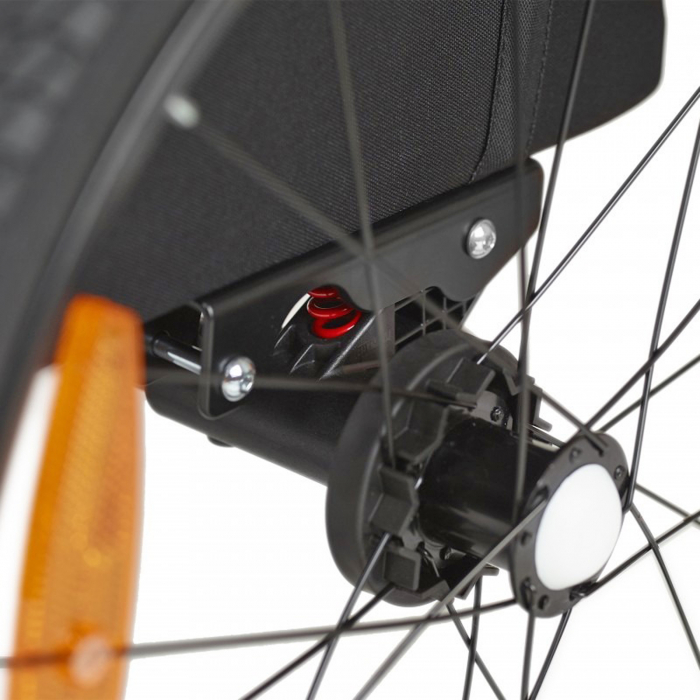 Remorca/Carucior transport copii POLISPORT, negru/albastru [5]