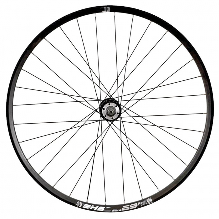 Roata spate 27.5" CERURIM Taurus, aluminiu dubla, profil frana disc, butuc Quando S/KT-MD4R, QR, 32H, negru [2]