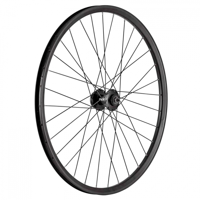 Roata fata 26" CERURIM Taurus, aluminiu dubla, profil frana disc, 32H, negru [1]