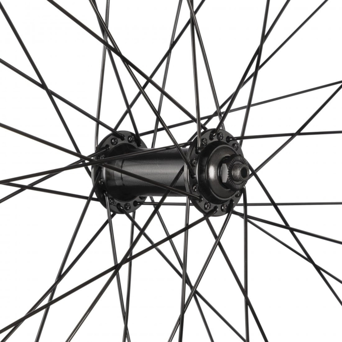 Roata fata 28" FORCE Classic HBTX500, aluminiu dubla, 36H, profil frana V-Brake, negru [3]