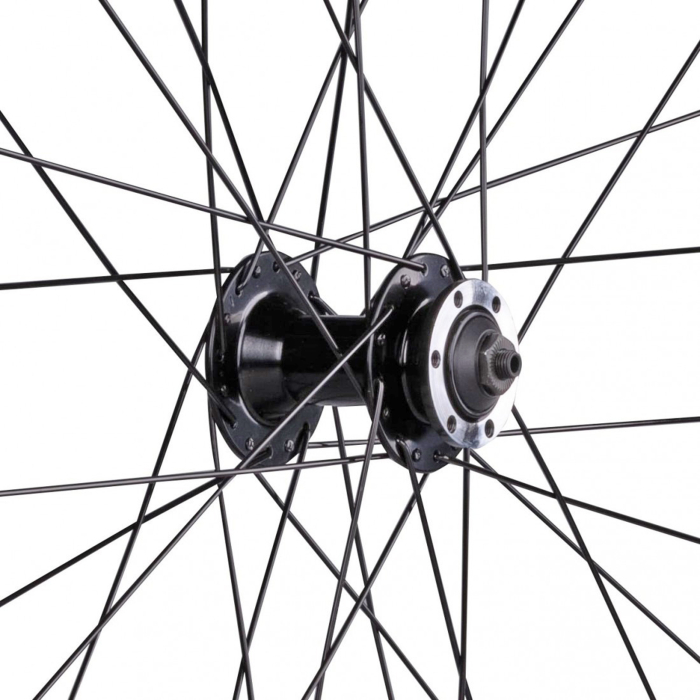 Roata fata FORCE XC Disc, aluminiu dubla, 32H, profil frana disc, 622x23, negru [3]