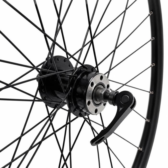 Roata Fata Taurus 29", Disc Brake, Butuc Spate QR, 32H, Negru [2]