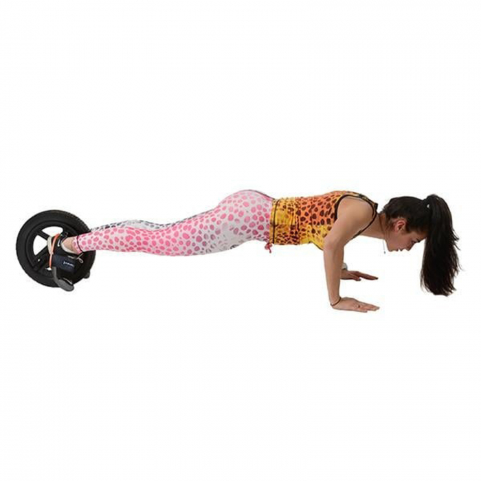 Roata profesionala fitness HMS WA06, neagra [4]