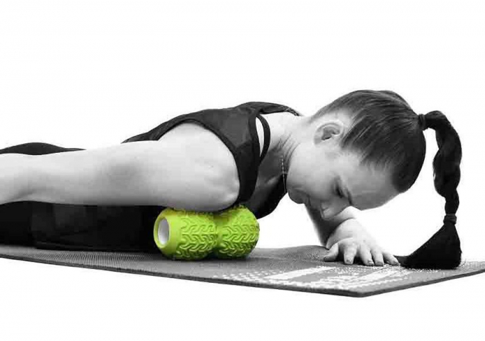 Rola masaj 10 cm Twinsoft, verde [4]