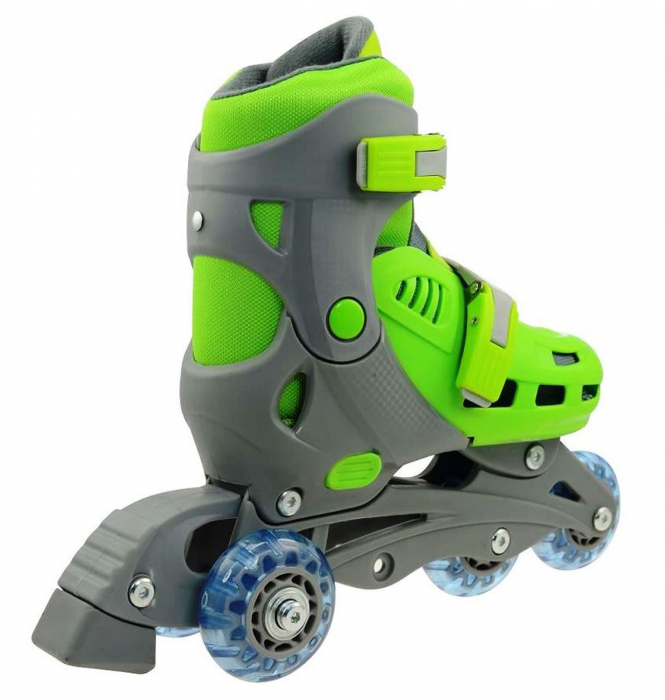 Role baieti Triskate, reglabile, verde, marimea S (31-34) [2]