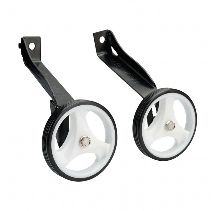 Roti ajutatoare ROYAL BABY, compatibile roata 14", negre [1]