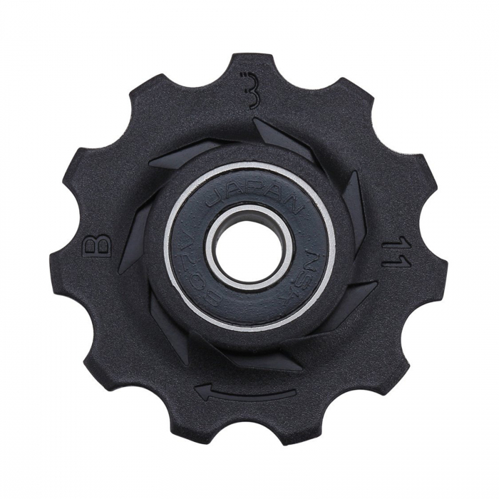 Rotite schimbator BBB BDP-02 RollerBoys 11T, pe rulment, negre [3]