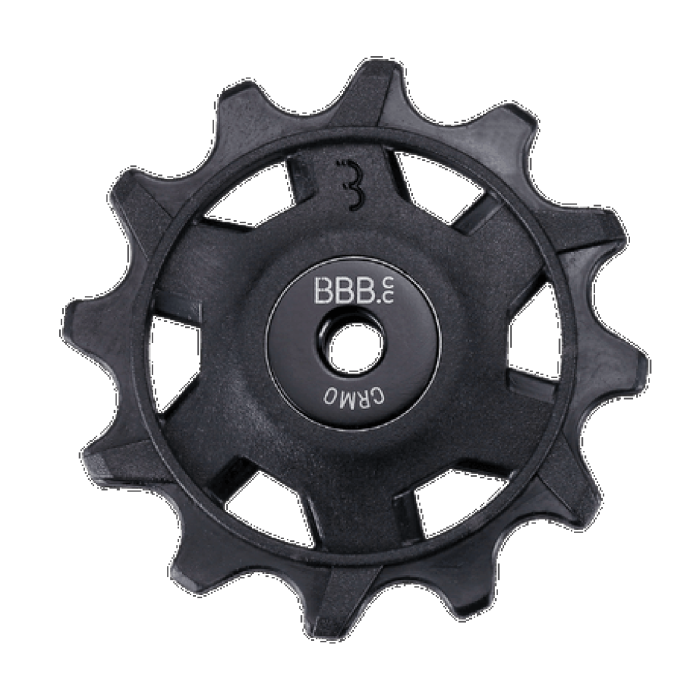 Rotite schimbator BBB BDP-10X RollerBoys 12T pentru SHIMANO Road, negru [4]