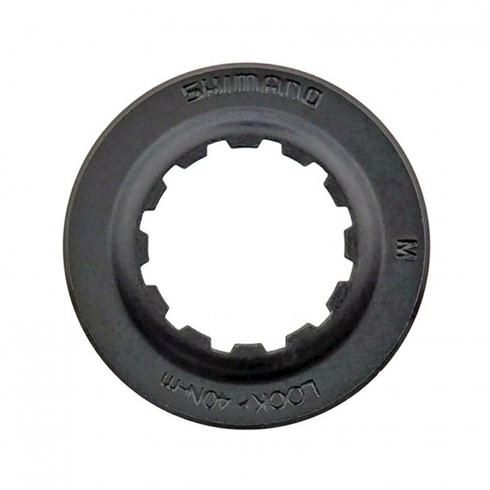 Disc frana SHIMANO SLX SM-RT70-S, 160 mm/CenterLock, piulita cu caneluri interne, argintiu/negru [2]