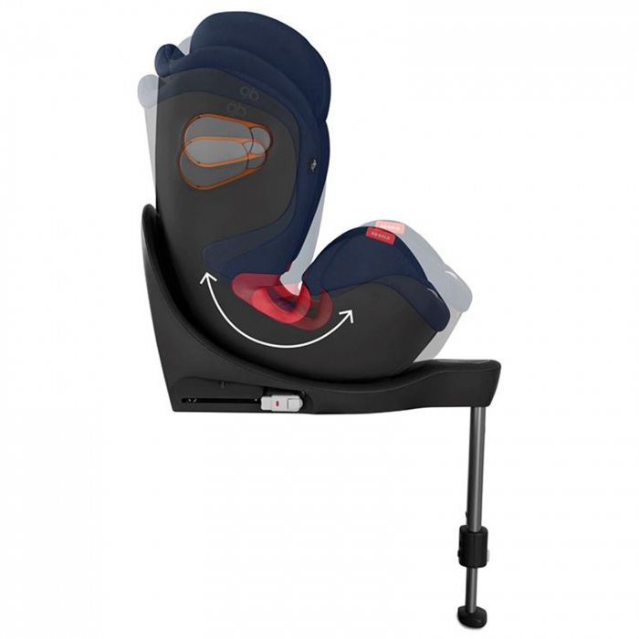 Scaun auto 0-25 kg GB Convy-fix London Grey [6]