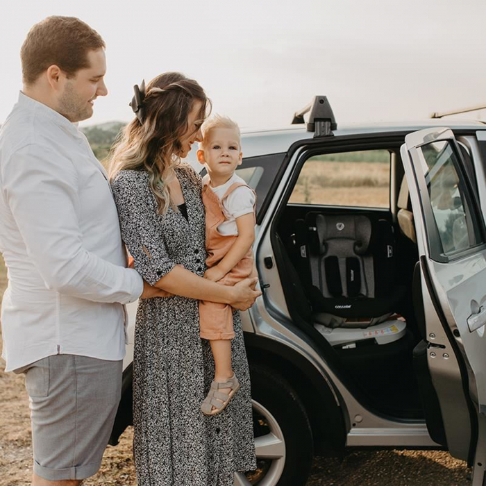 Scaun auto 0-36 kg rotativ COCCOLLE Nerio Celestial albastru [20]