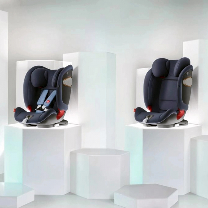 Scaun auto 9-36 kg GB Everna-fix London Grey [5]