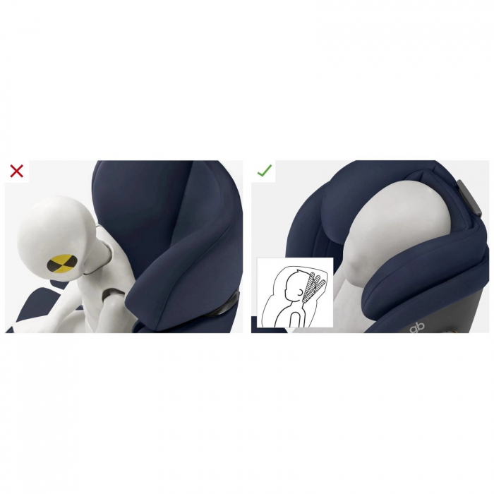 Scaun auto 9-36 kg GB Everna-fix Velvet Black [11]