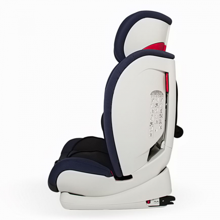 Scaun auto cu Isofix grupa 9-36 kg COCCOLLE Vela-Fix albastru [7]