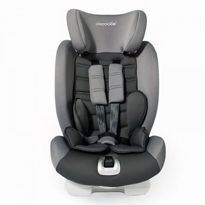 Scaun auto cu Isofix grupa 9-36 kg COCCOLLE Vela-Fix gri [3]