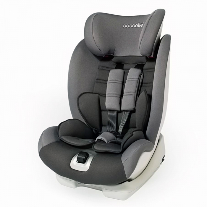 Scaun auto cu Isofix grupa 9-36 kg COCCOLLE Vela-Fix gri [4]