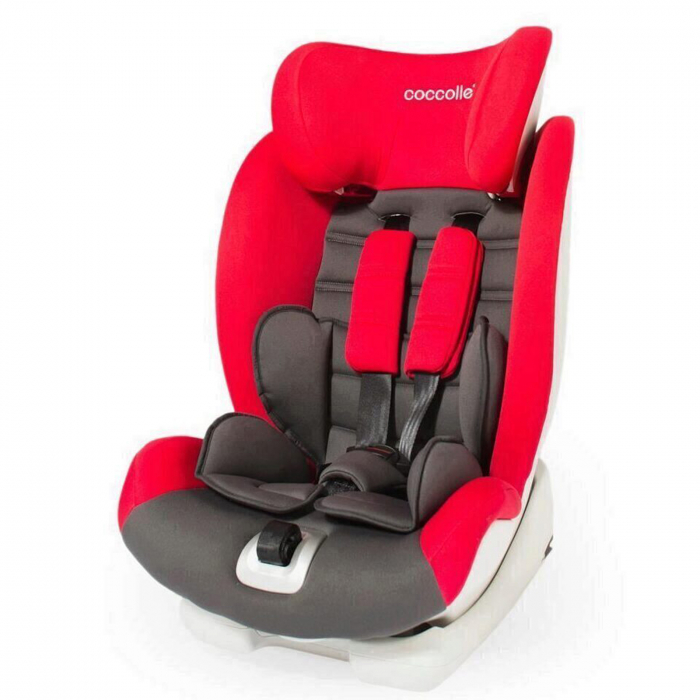 Scaun auto cu Isofix grupa 9-36 kg COCCOLLE Vela-Fix rosu [1]