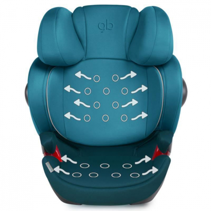 Scaun auto grupa 15-36 kg GB Elian-fix Lizard Khaki [6]