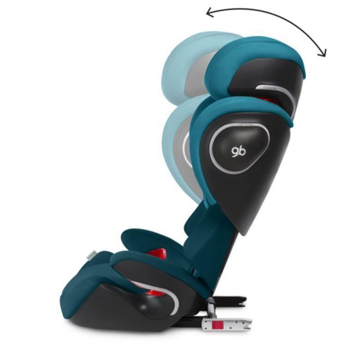 Scaun auto grupa 15-36 kg GB Elian-fix Lizard Khaki [11]