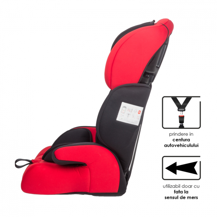 Scaun auto grupa 9-36 kg COCCOLLE Arra Poppy Red [9]