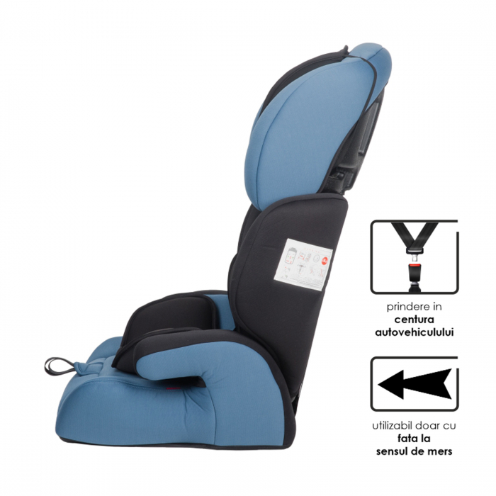 Scaun auto grupa 9-36 kg COCCOLLE Arra Pure Blue [9]