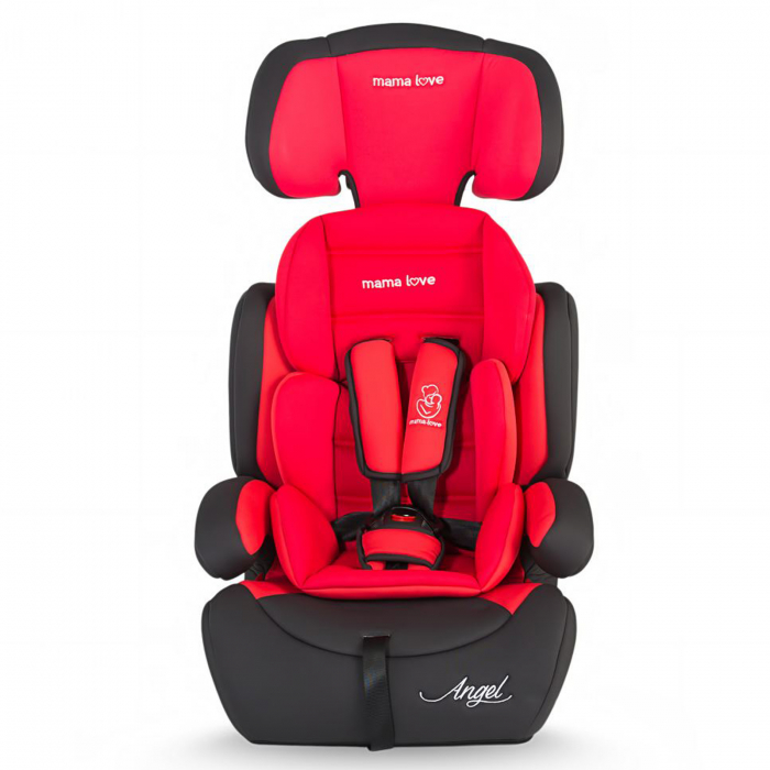 Scaun auto grupa 9-36 kg MAMALOVE Angel rosu [2]